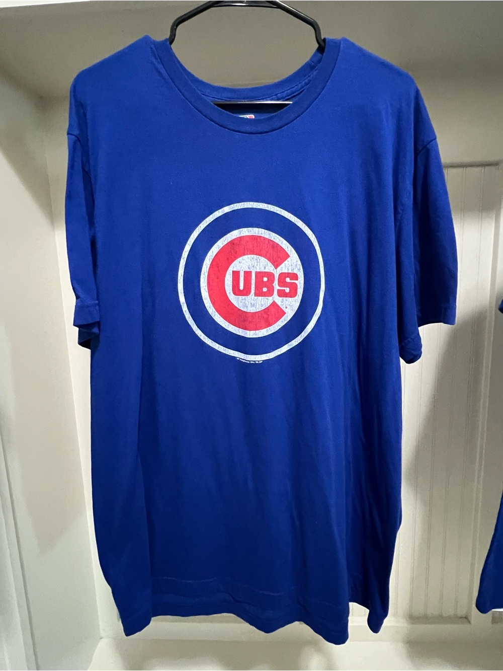 Genuine Merchandise Blue Chicago Cubs MLB Logo Tee